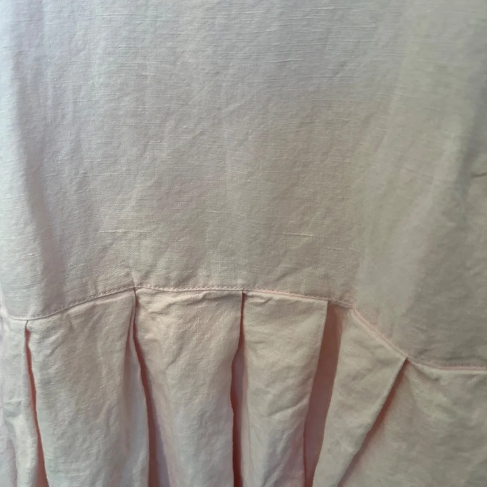 Pink 100% Linen Ladies Blouse - Picture 5 of 5